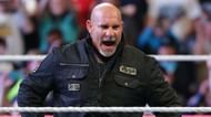Goldberg in the ring on Monday Night Raw